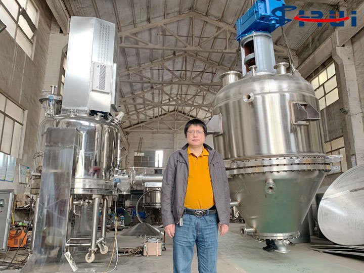 原料藥過(guò)濾洗滌干燥一體機(jī)